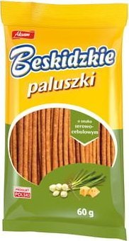Beskidzkie Beskidzkie Paluszki o smaku serowo-cebulowym 60g