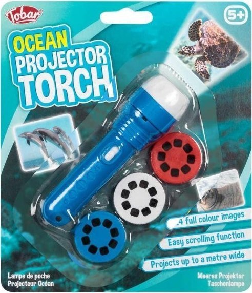 MZ Latarka projektor Ocean Morskie Stwory 24 slajdy