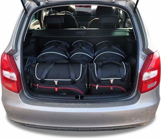 KJUST SKODA FABIA KOMBI 2007-2014 TORBY DO BAGAŻNIKA 5 SZT uniwersalny