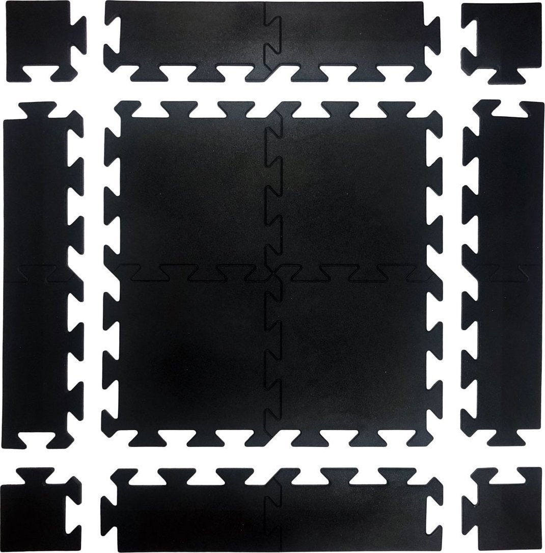 UnderFit Puzzle gumowe UNDERFIT 25 mm 1m2 + zakończenia