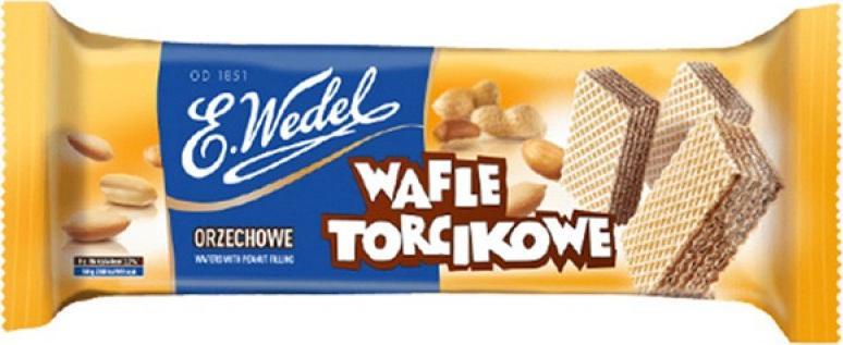 Wedel Wafle WEDEL TORCIKOWE ORZECHOWE MINI 160g