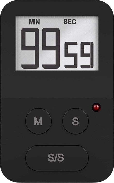 Minutnik MPM cyfrowy Magnes czarny (6550-uniw)
