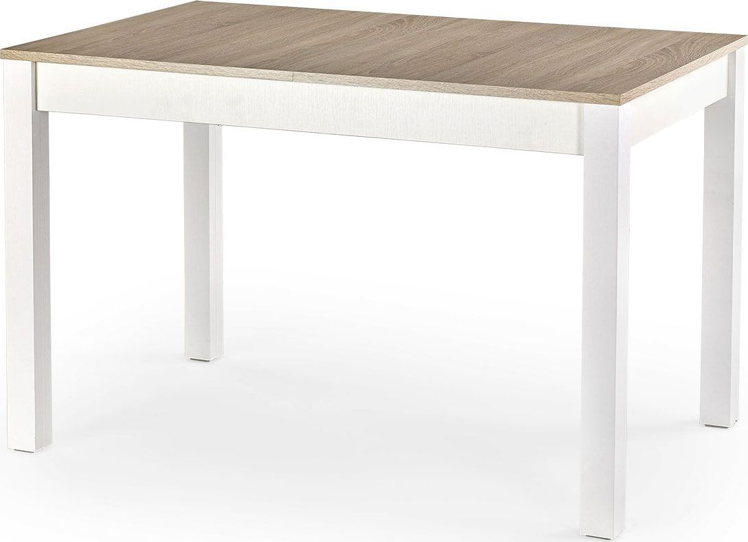 Elior Stół rozkładany Aster - dąb sonoma+biały