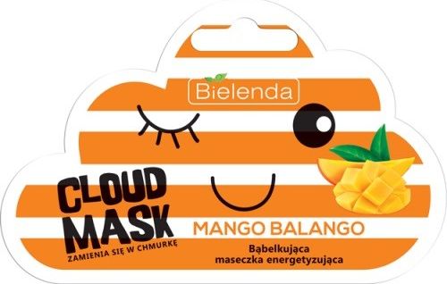 Bielenda Maseczka do twarzy Cloud Mask Bąbelkująca Mango Balango energizująca 6g