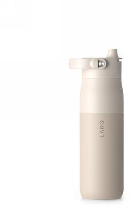 LARQ Bottle PureVis 2 - inteligentna, samoczyszcząca butelka filtrująca, światło UV-C 680ml (mojave dune)