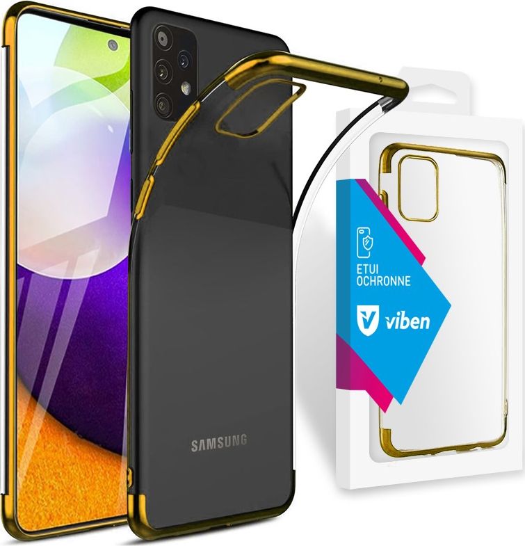 Viben VIBEN Etui Obudowa Hybrid Samsung Galaxy A52 : Kolor - złoty