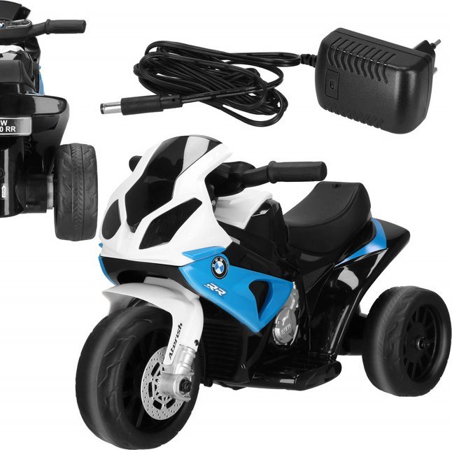 Motocykl dla dzieci elektryczny jeździk trójkołowy BMW motorek na akumulator UNIWERSALNY