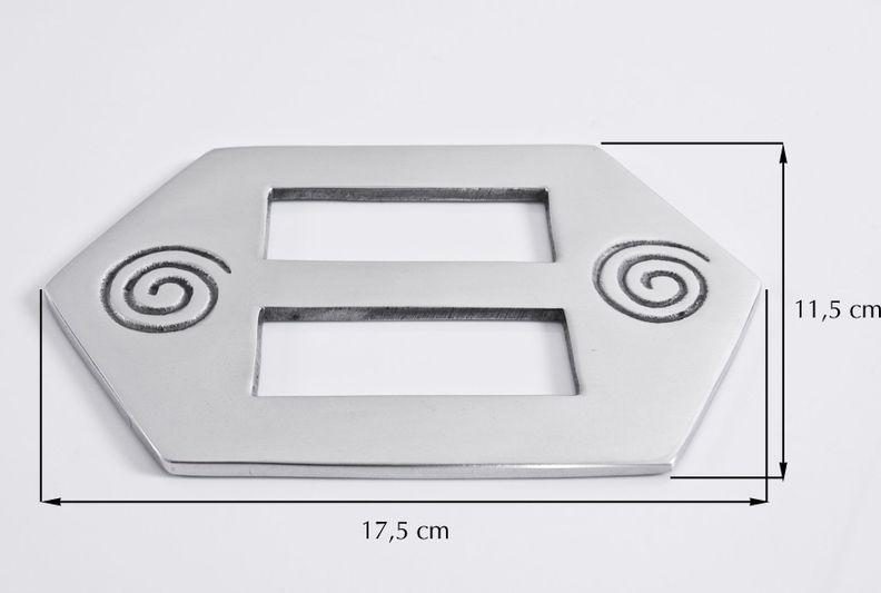 Shumee UPINACZ DEKORACYJNY 037 SREBRNY