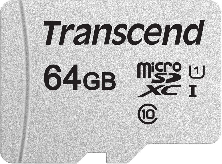 Karta Transcend 300S MicroSDXC 64 GB Class 10 UHS-I/U1 V30 (TS64GUSD300S)