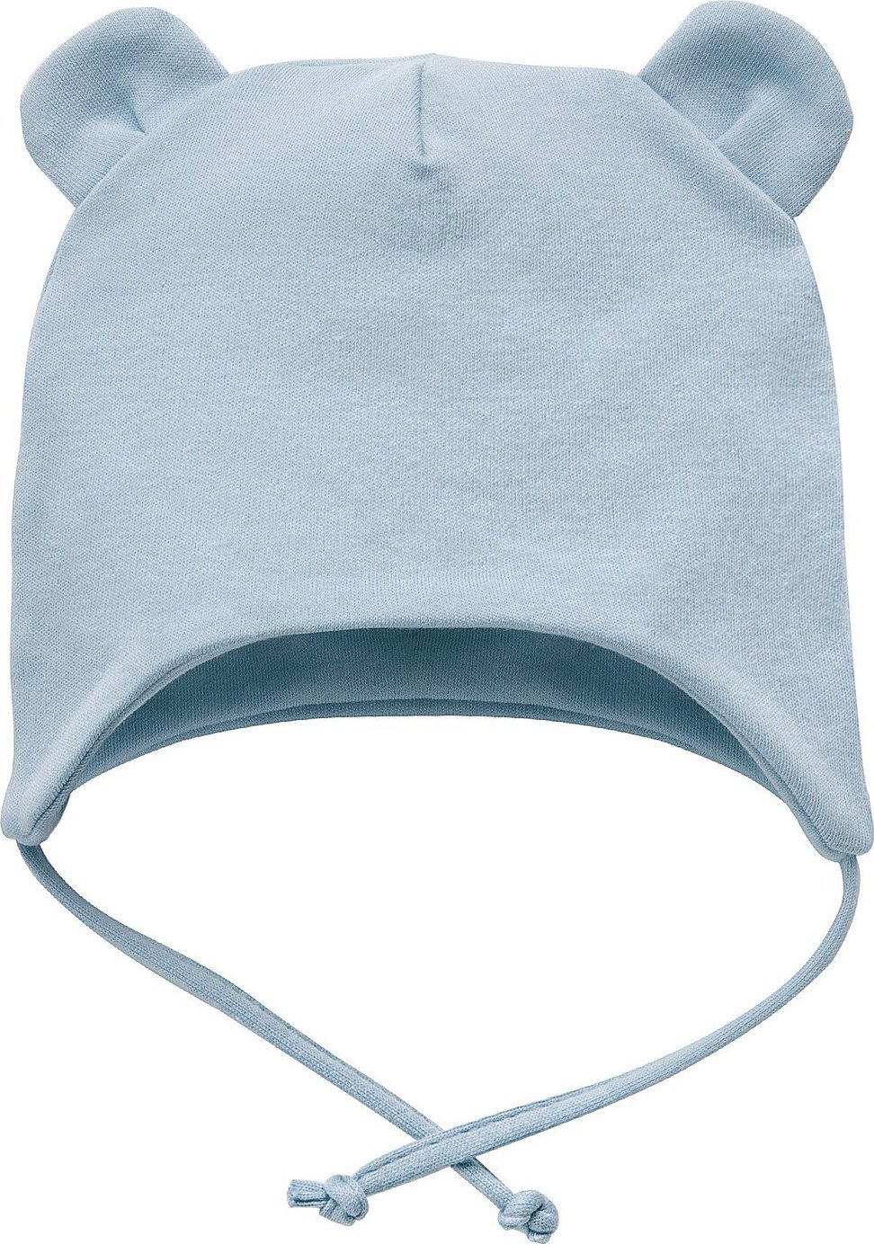 PINOKIO Czapka niemowlęca wiązana bawełniana niebieska Pinokio Lovely Day 50