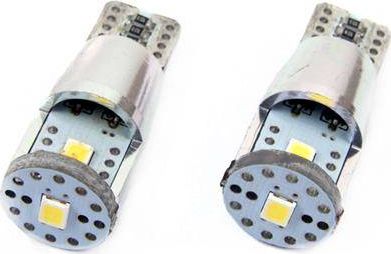 AMiO LED CANBUS 3SMD 2835 T10e (W5W) ALU White 12V/24V