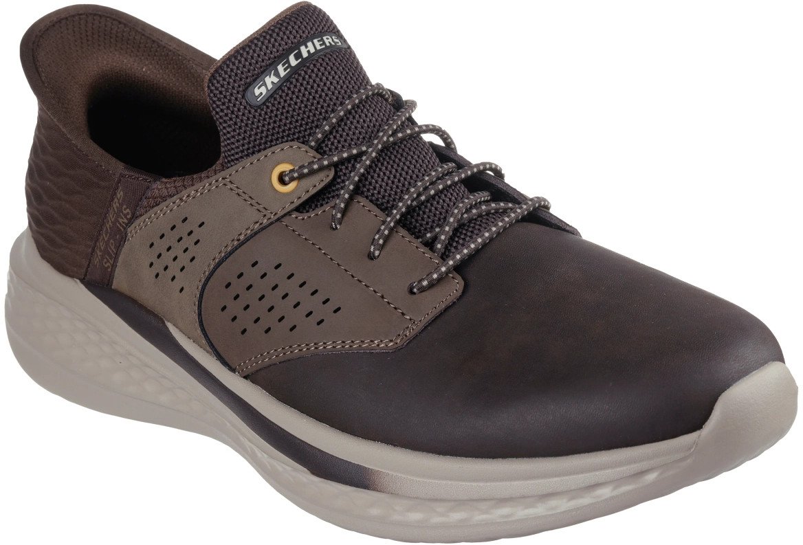 Skechers męskie sneakersy SLADE-MACKLIN 210890 CHOC 41,5