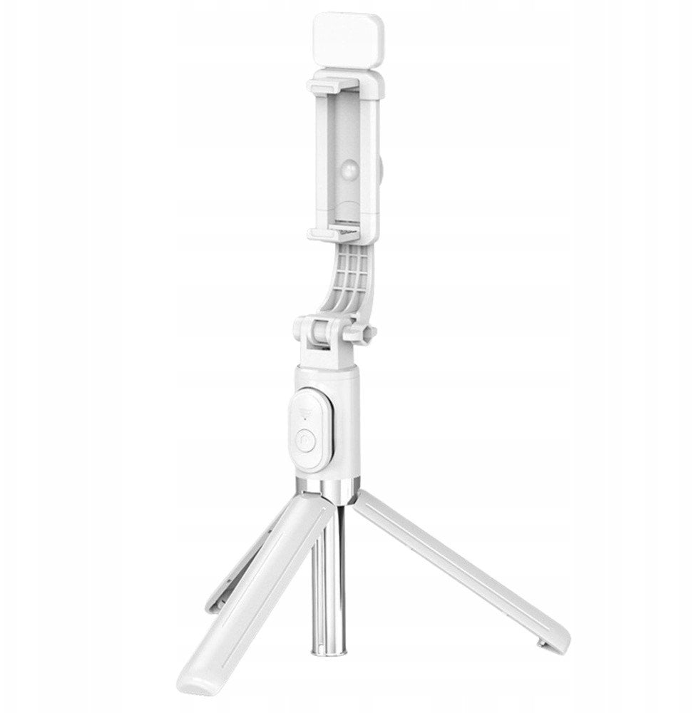 Selfie Stick Statyw Na Telefon Pilot Na Bluetooth Uchwyt ZS8 Biały