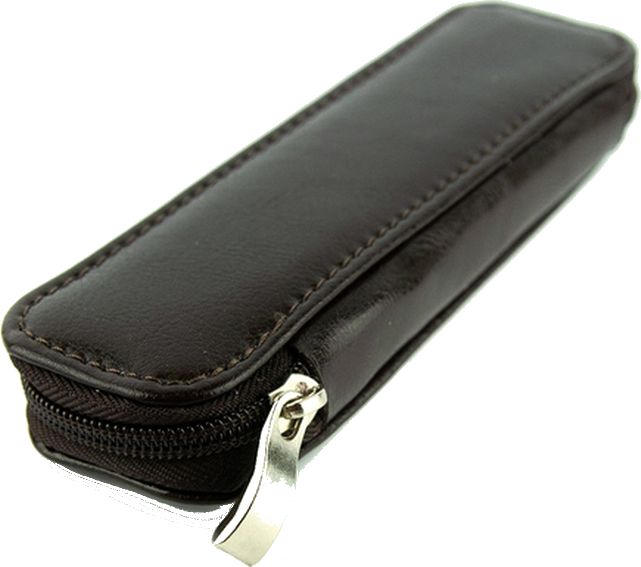 Piórnik Kemer 317 Piórnik owalny mały - czarny KEMER