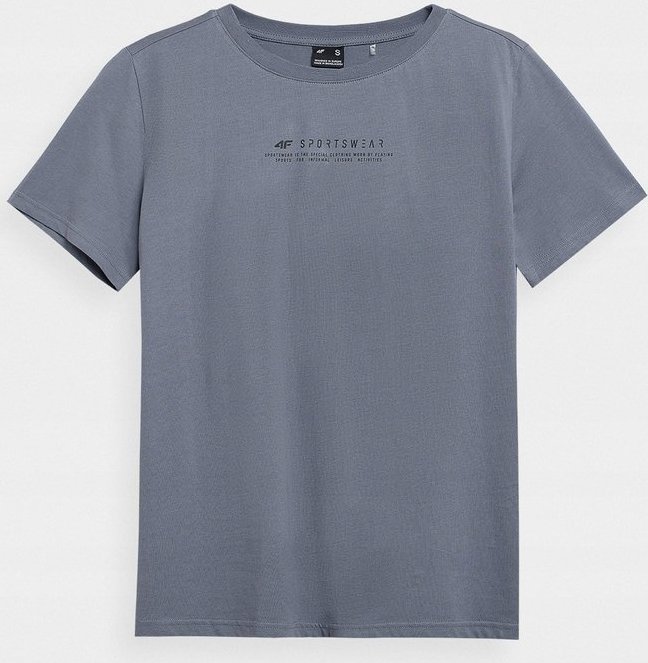 4f Koszulka damska 4F szara H4Z22 TSD019 25S XL