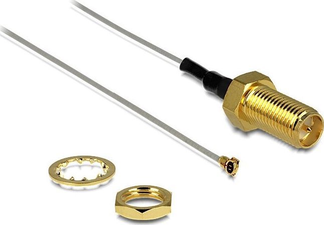 Kabel Delock Antenowy 0.2m czarny (88815)