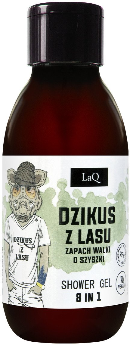 LAQ_Mini Dzikus z Lasu żel pod prysznic 8w1 100ml