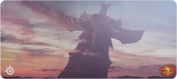 SteelSeries SteelSeries Gaming Mouse Pad | Qck XXL | WOW Edition