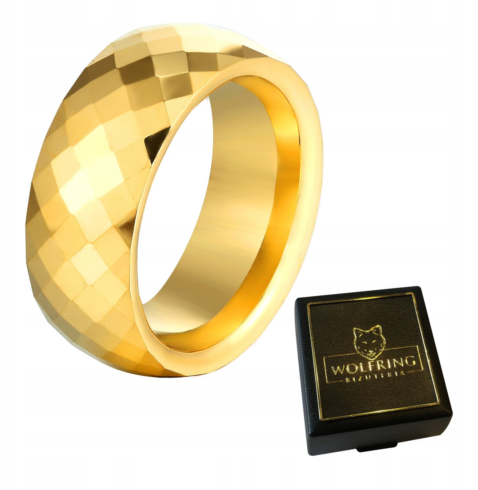 OBRĄCZKA PIERŚCIONEK WOLFRAM WOLFRING EU25 US11