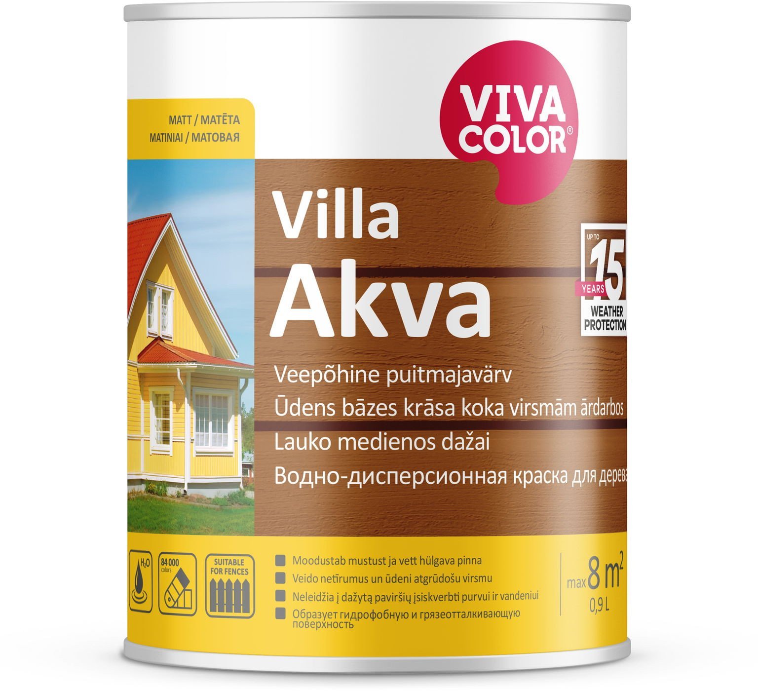 VivaColor FACADE PAINT VILLA AKVA A 0.9L