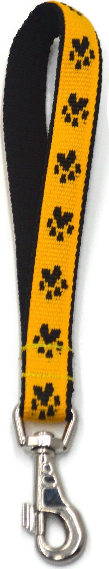 Alizoo Podwójna rączka do obroży w łapki 25mm, krótka smycz dla psa - ALIZOO