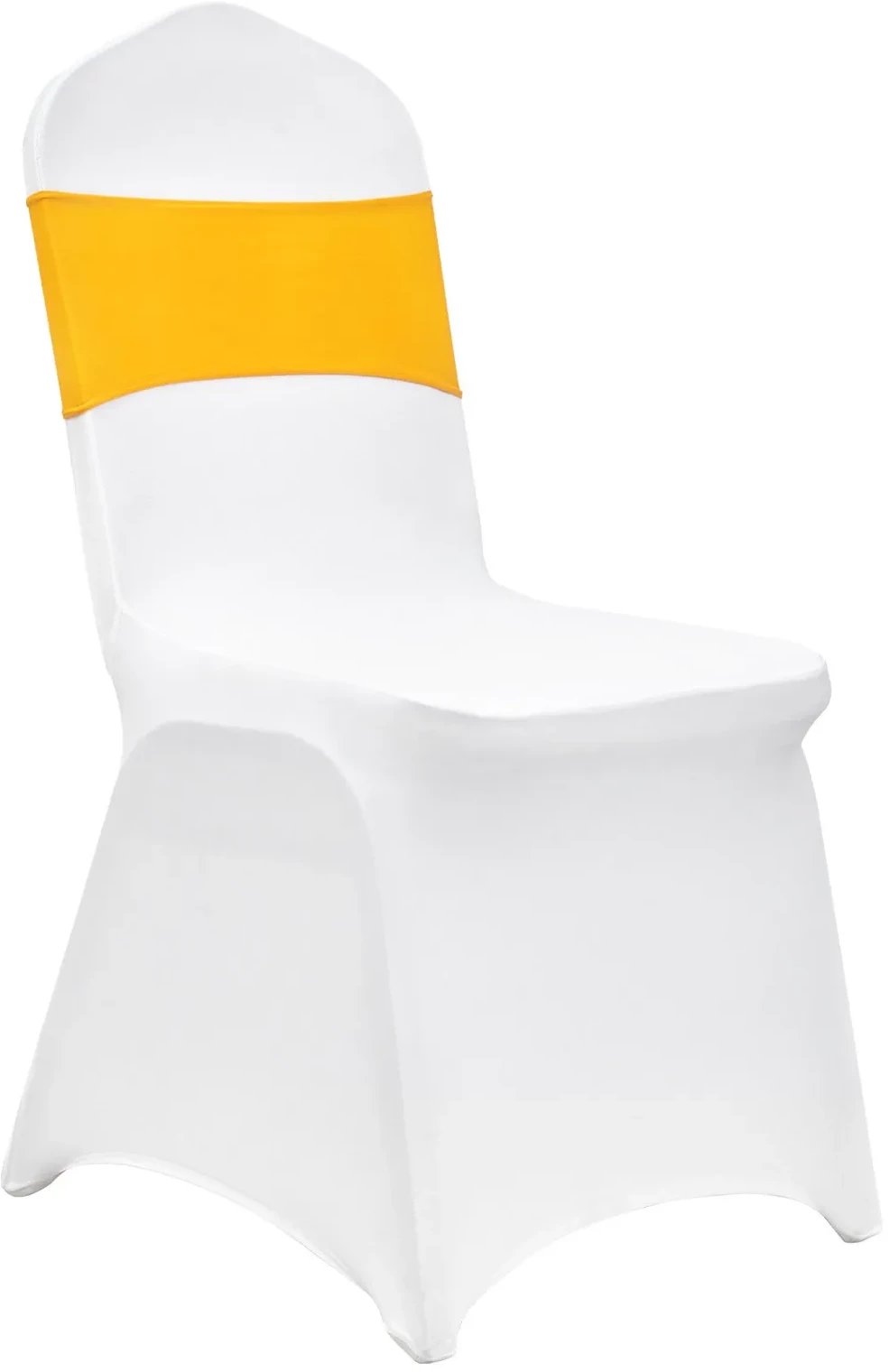 Pokrowce na krzesła 30szt rozciągliwe z szarfami na przyjęcie wesela