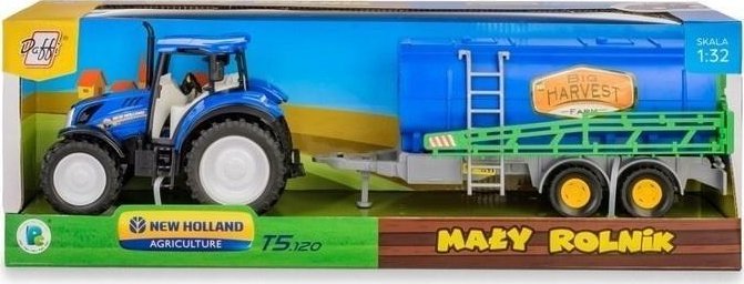 Traktor New Holland T5 z opryskiwaczem 1:32