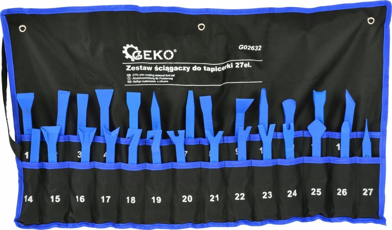 Geko Zestaw ściągaczy do tapicerki 27el.(20)