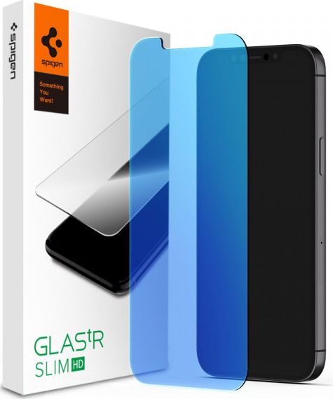 Spigen SZKŁO HARTOWANE SPIGEN GLAS.TR ANTIBLUE IPHONE 12 MINI