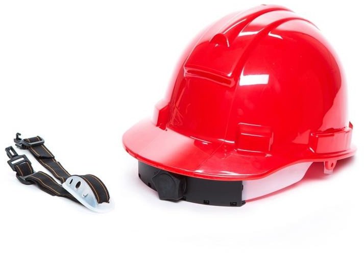 Safety helmet ABS SH102, red