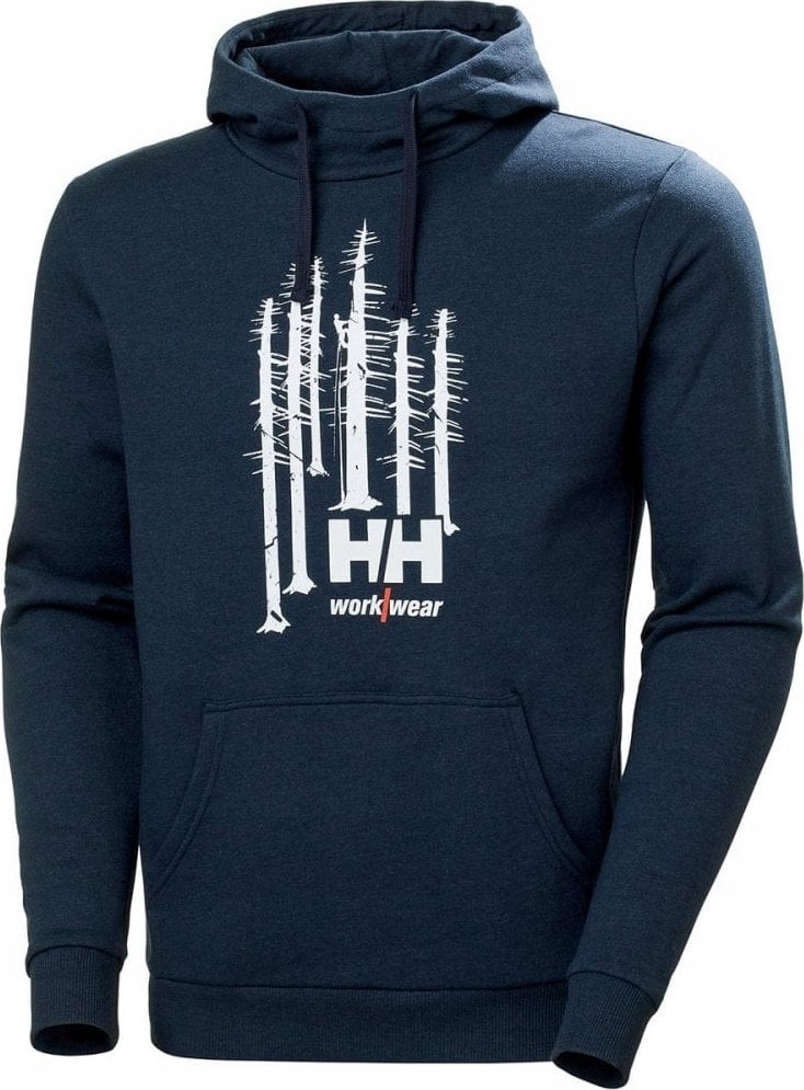 Helly Hansen Bluza Helly Hansen Graphic Hoodie Navy Melange