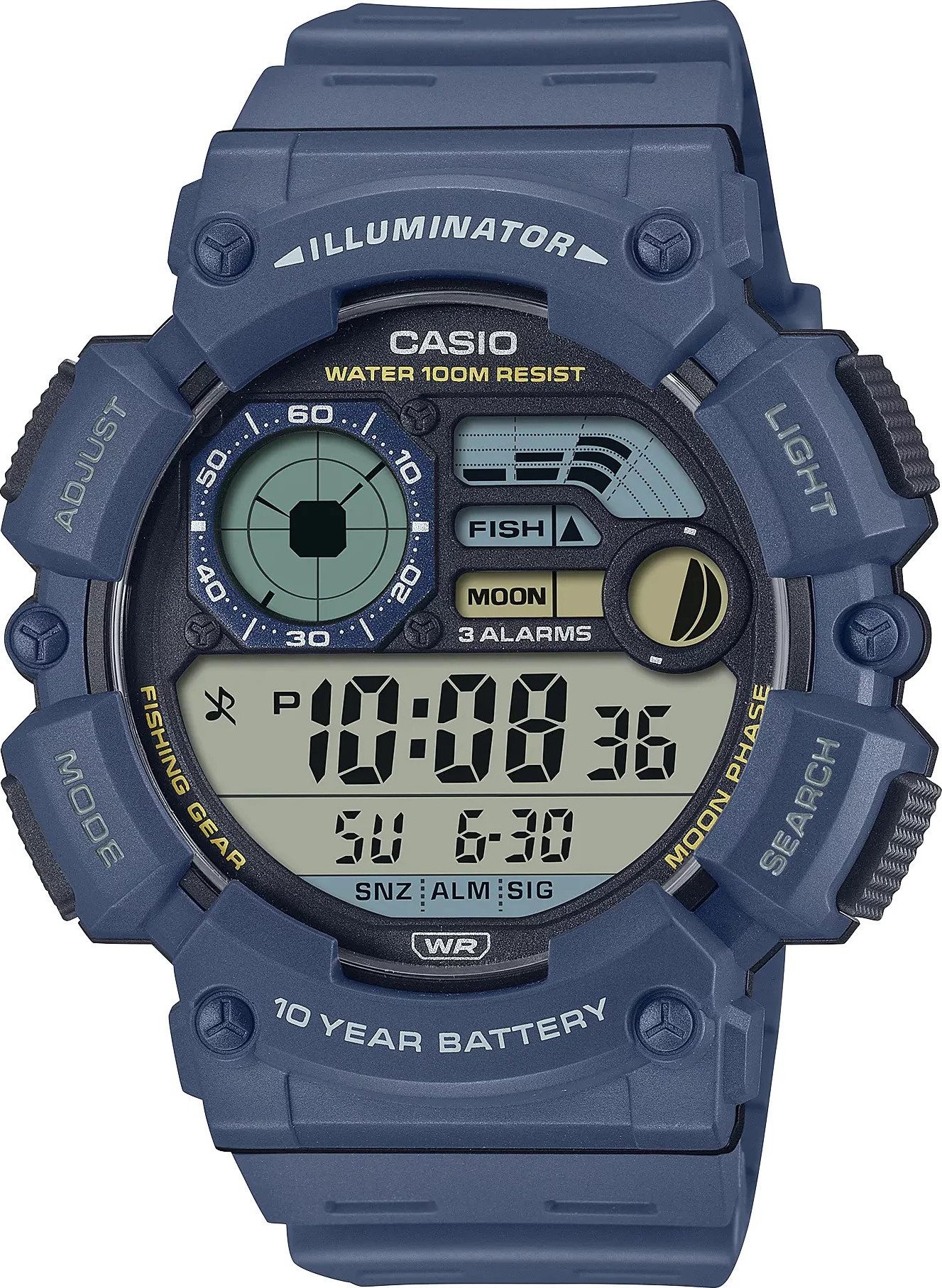 Zegarek Casio Zegarek męski Casio WS-1500H-2AVEF