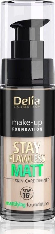Delia Delia Cosmetics Stay Flawless Matt Podkład matujący 16H nr 402 Light Beige 30ml