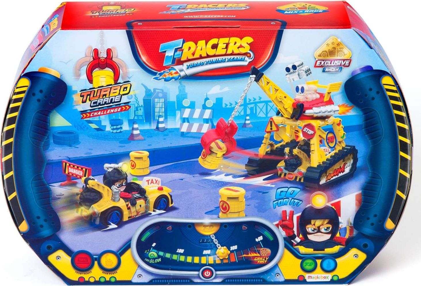 Figurka Magic Box T-Racers - Zestaw Turbo Crane (PTRSD014IN10)