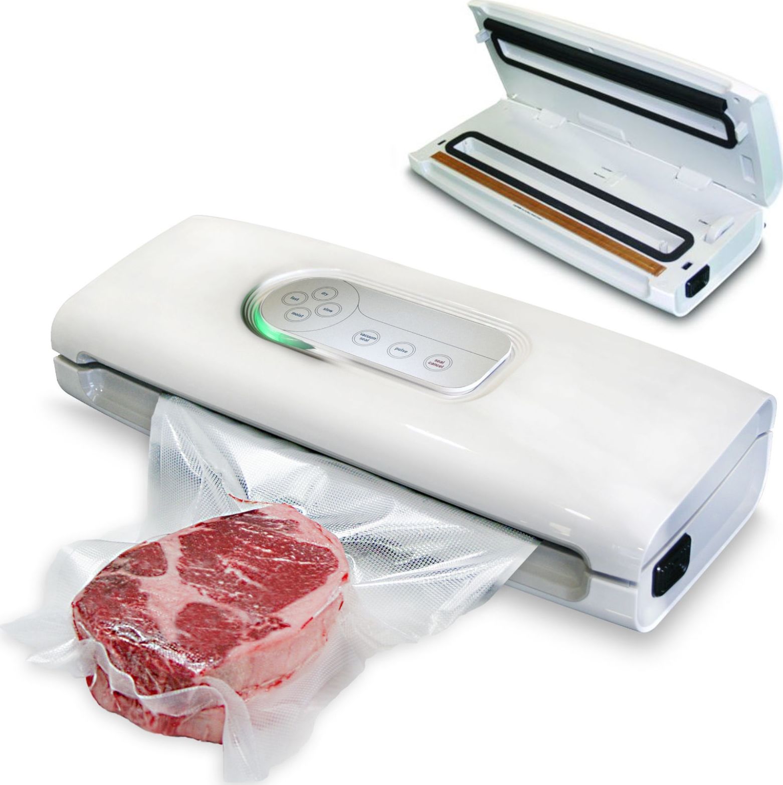 Hendi Pakowarka zgrzewarka próżniowa listwowa do żywności Budget Line 310 mm 180 W - Hendi 899977 Pakowarka zgrzewarka próżniowa listwowa do żywności