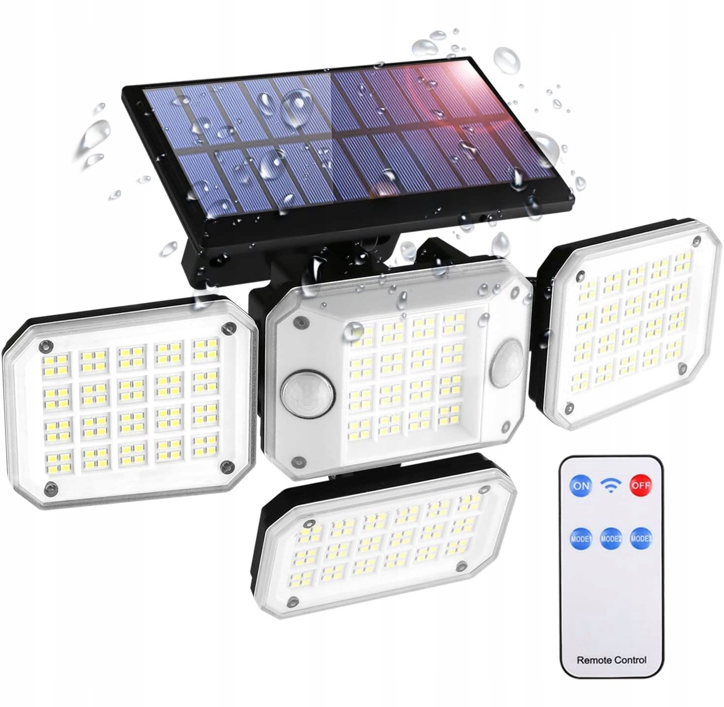 Interlook Lampa uliczna 60 W 6500 lm zasilanie solarne