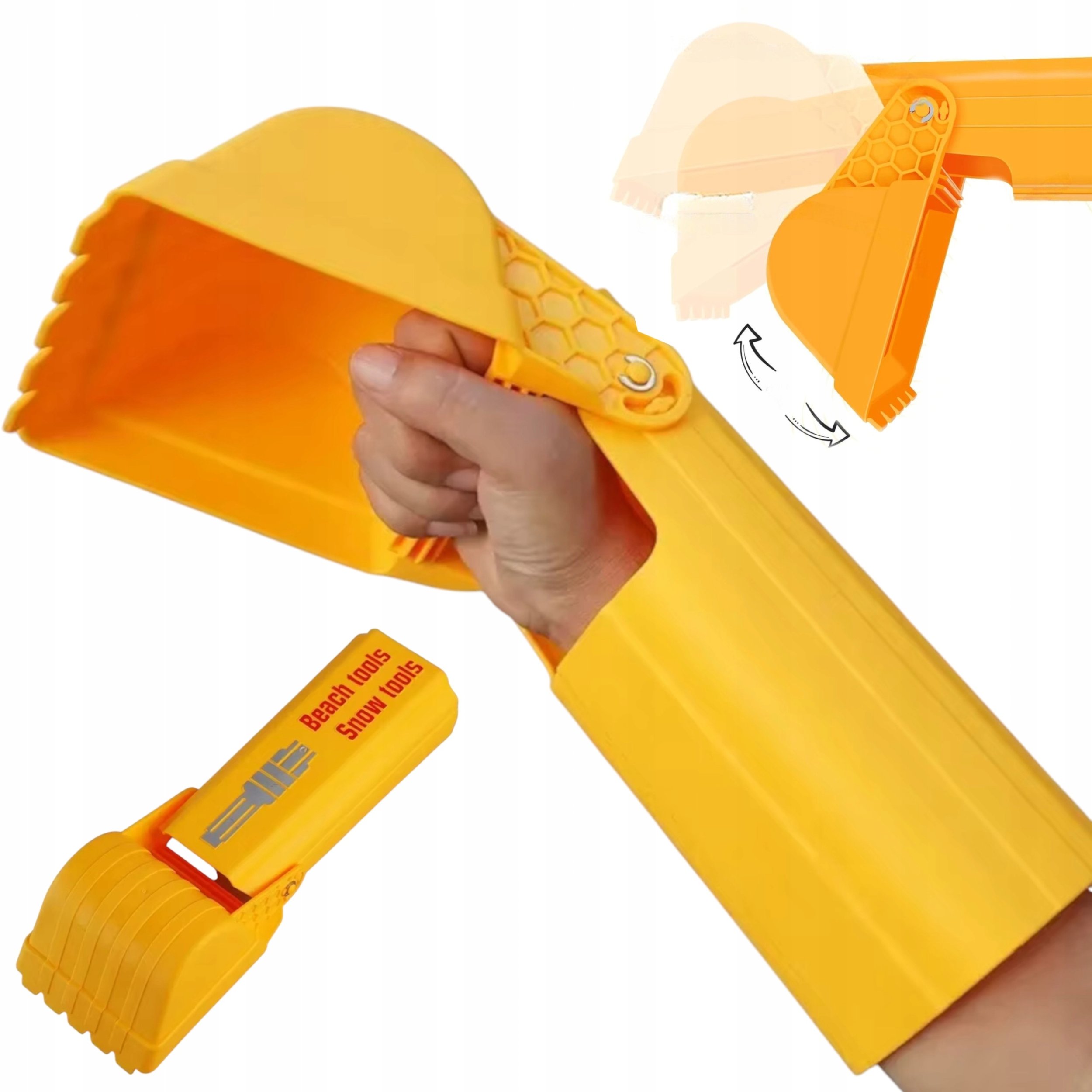 Ręczne ramię koparki do piasku łopatka łopata zabawka do piaskownicy HS901