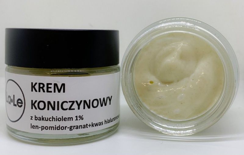 La-le Krem z Bakuchiolem i biofermentem z aceroli koniczynowy 60 ml