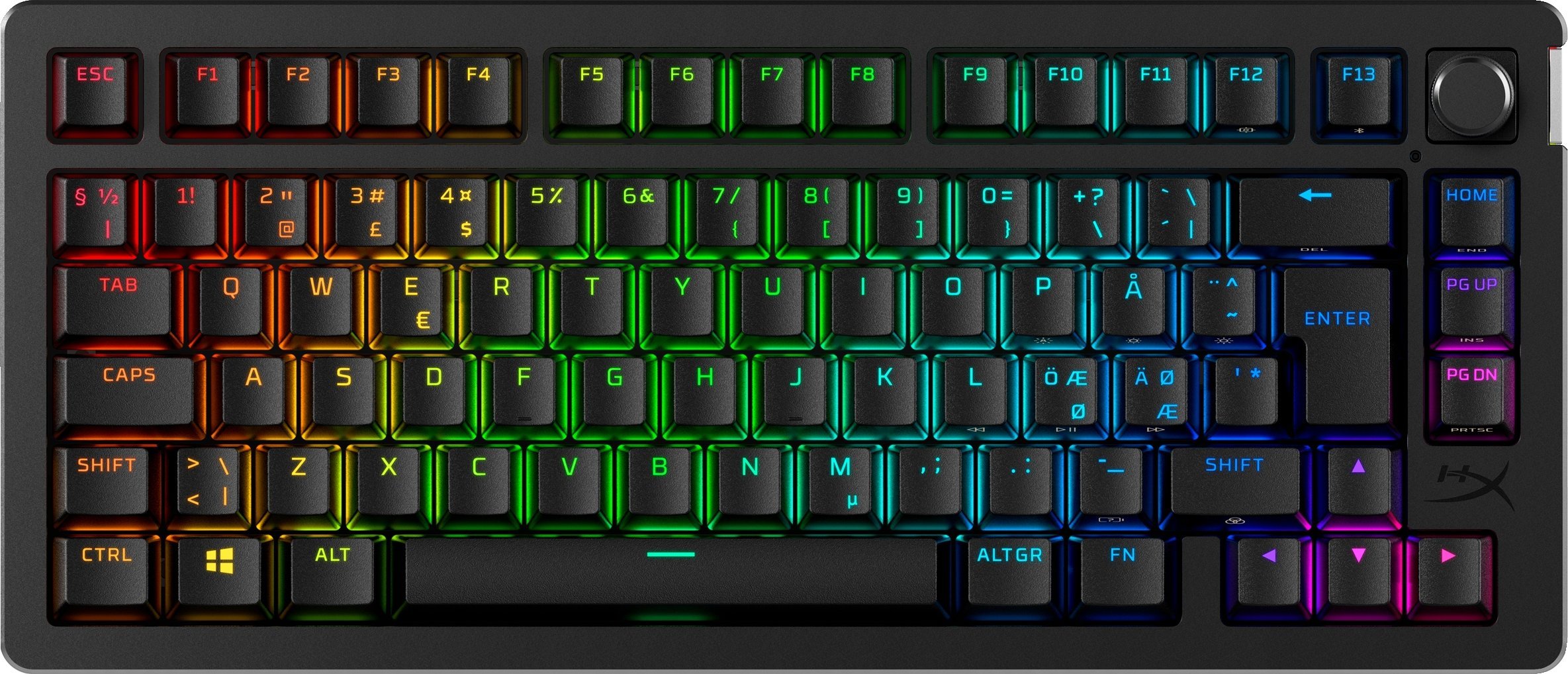 Klawiatura HP Alloy Rise 75 HyperX3 (91Y91AA)