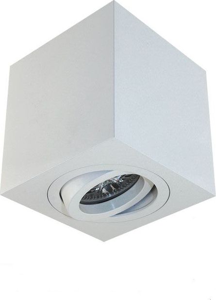 Lampa sufitowa Orlicki Design Oprawa sufitowa kwadratowa biała Orlicki Design Lago Lago bianco