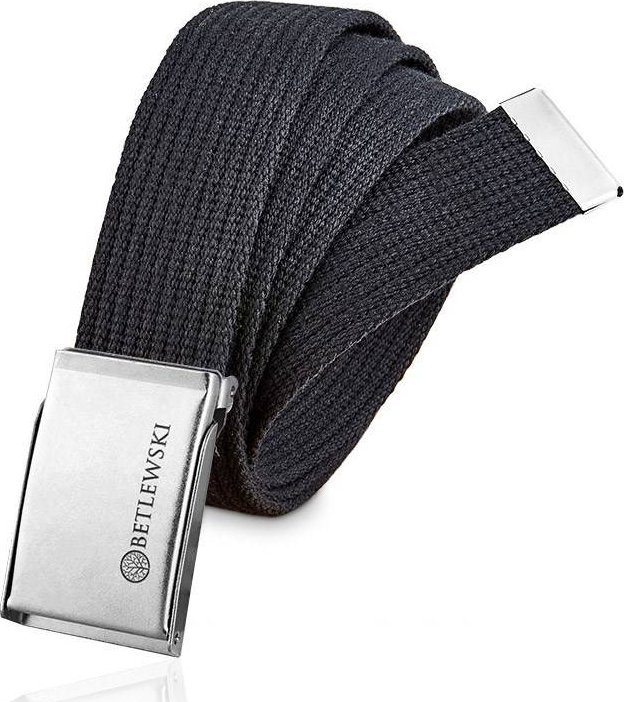 Betlewski Pasek parciany BETLEWSKI PRCB-01_SR-1 S c. szary