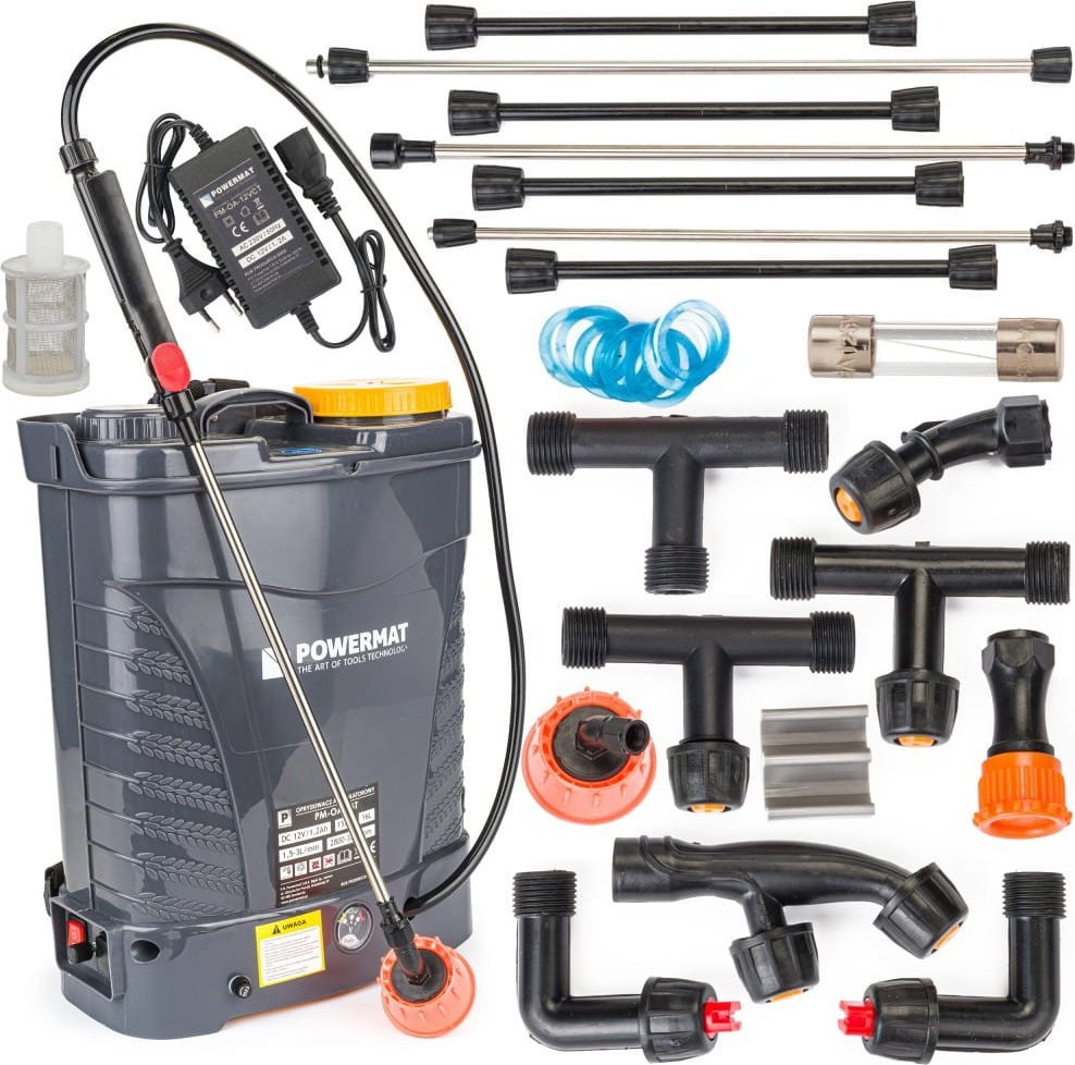 Powermat OPRYSKIWACZ AKUMULATOROWY 16L POWERMAT PM-OA-16T
