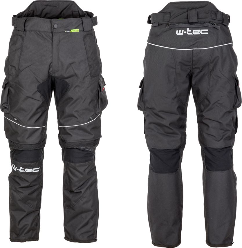 W-Tec Spodnie motocyklowe Thollte Czarne r. 5XL