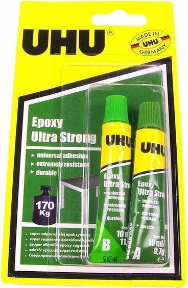 Artequipment UHU EPOXY ULTRA STRONG 2 x 10 ml uniw