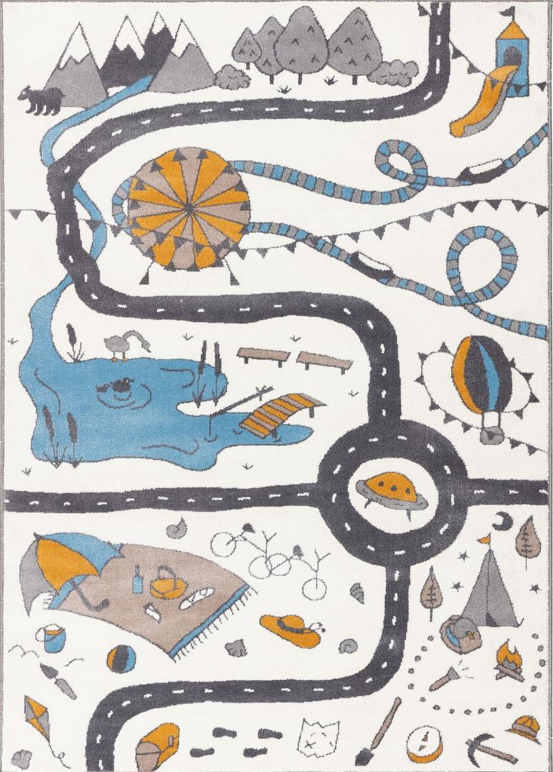 Agnella Białystok Dywan nowoczesny do salonu AMERIA Granit SOFT 160x230 cm