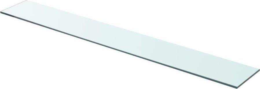 vidaXL Półka pod lustro 90cm przezroczysty (243837)