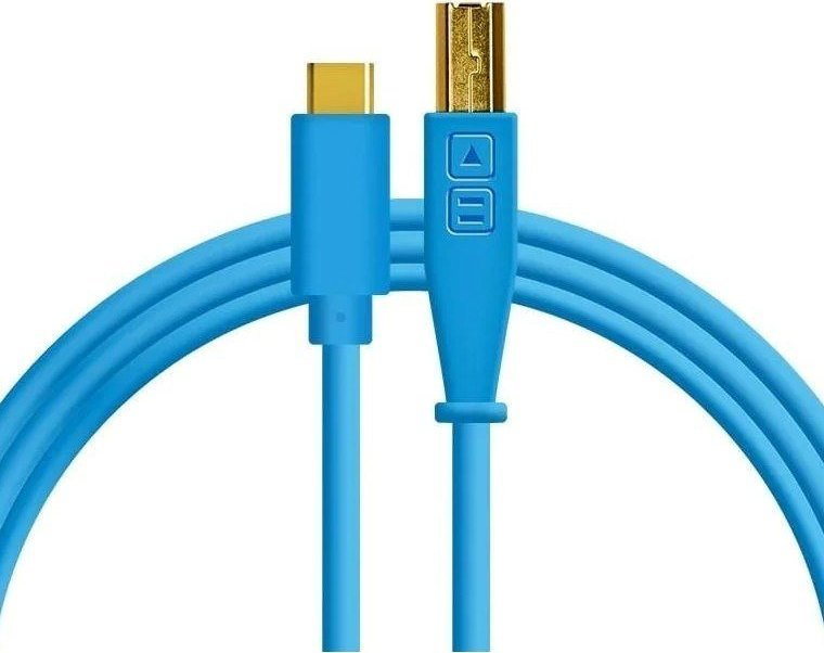 Kabel USB DJ TECHTOOLS DJ TECHTOOLS - Chroma Cable USB-C- niebieski