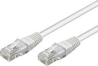 Goobay Goobay 68503 CAT 5e patch cable, U/UTP, white, 15m