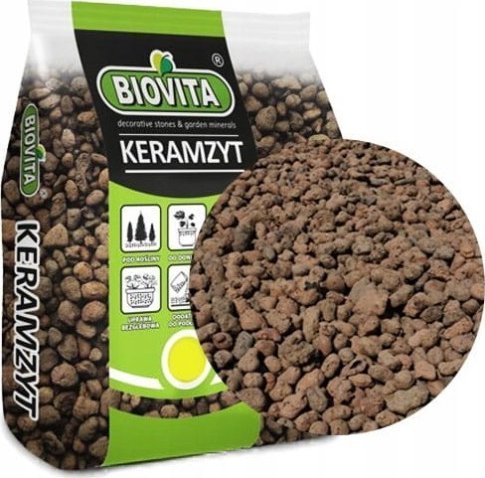 Biovita Keramzyt ogrodniczy 4-8 mm doniczkowy 5L czysty drobny