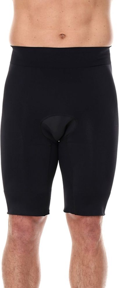 Brubeck Spodenki rowerowe męskie krótkie z wkładką czarne r. L (LB10180)